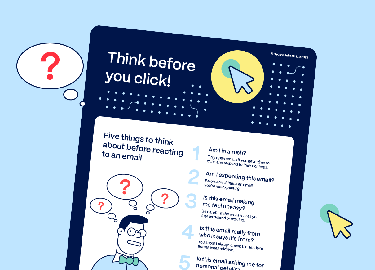 Think Before You Click Poster